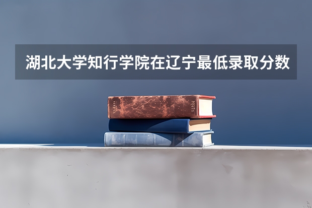 湖北大学知行学院在辽宁最低录取分数参考