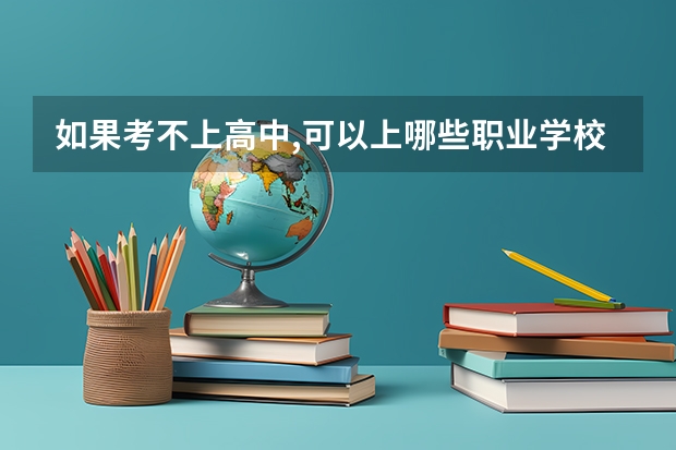如果考不上高中,可以上哪些职业学校