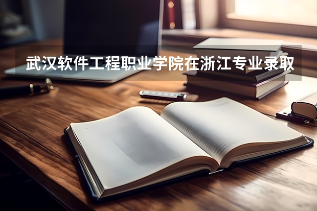 武汉软件工程职业学院在浙江专业录取分数线一览