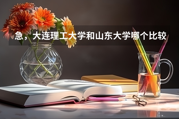 急，大连理工大学和山东大学哪个比较好