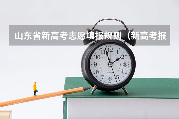 山东省新高考志愿填报规则（新高考报考志愿规则）