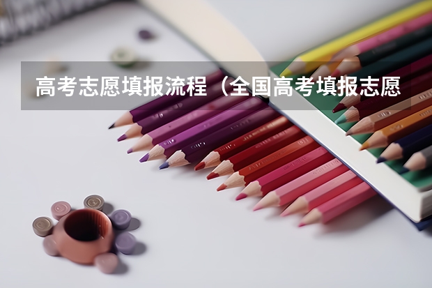 高考志愿填报流程（全国高考填报志愿流程详解精选全国高考填报志愿指南）