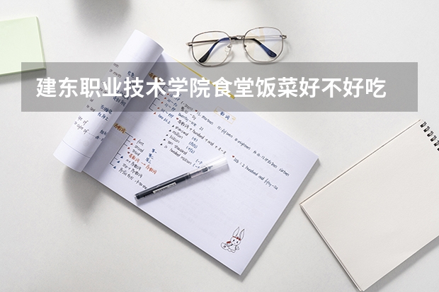 建东职业技术学院食堂饭菜好不好吃