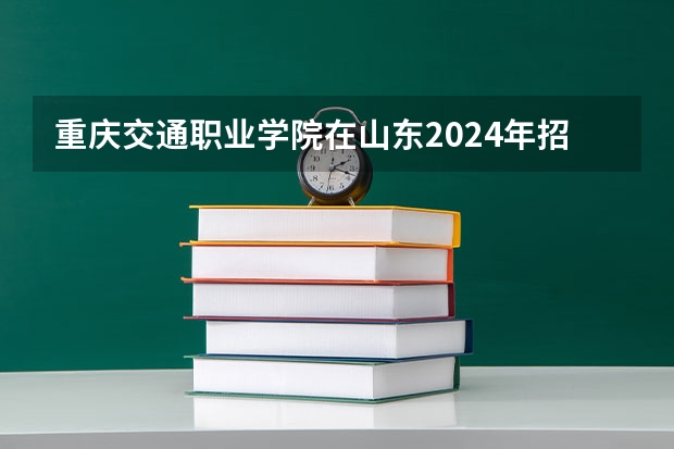 重庆交通职业学院在山东2024年招生计划如何
