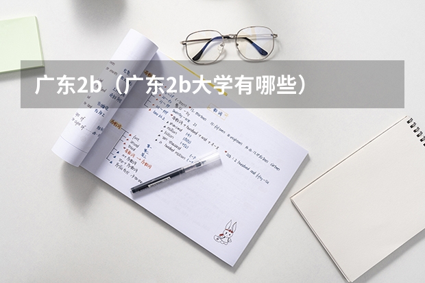 广东2b（广东2b大学有哪些）