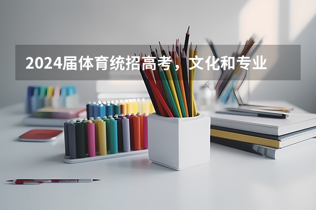2024届体育统招高考，文化和专业的占比是多少，有没有改变？