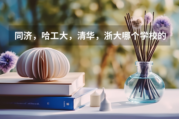 同济，哈工大，清华，浙大哪个学校的土木工程系研究生好？哪个好考点？