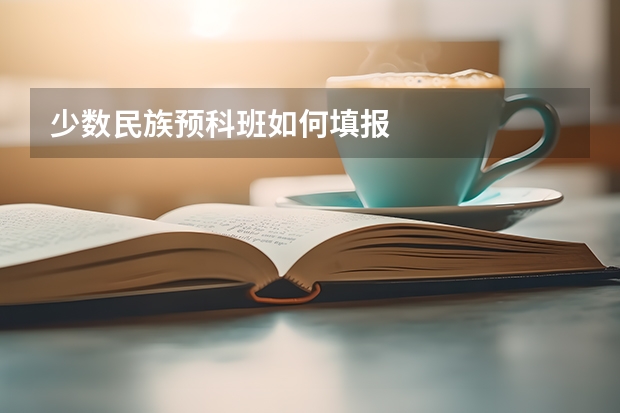 少数民族预科班如何填报