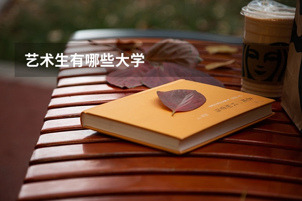 艺术生有哪些大学