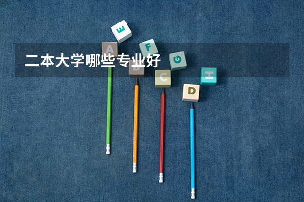 二本大学哪些专业好