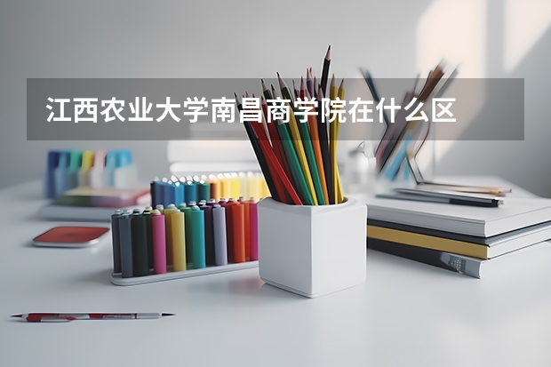江西农业大学南昌商学院在什么区