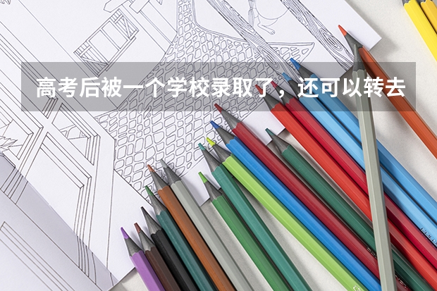 高考后被一个学校录取了，还可以转去另外一个学校吗？