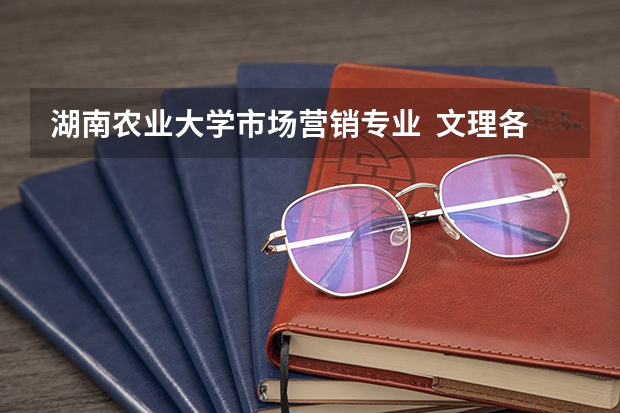 湖南农业大学市场营销专业  文理各需要多少分.益阳考生