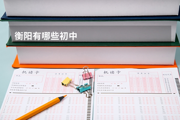 衡阳有哪些初中