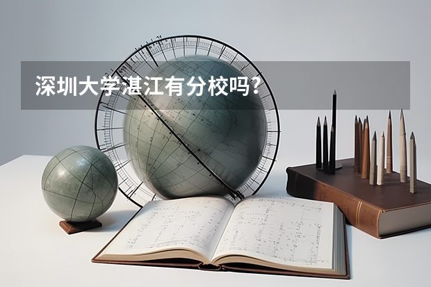 深圳大学湛江有分校吗?