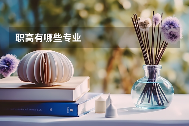 职高有哪些专业