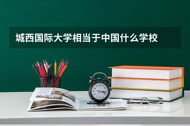 城西国际大学相当于中国什么学校