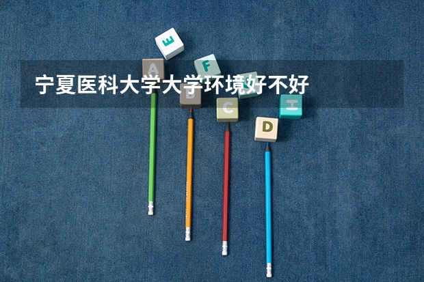 宁夏医科大学大学环境好不好