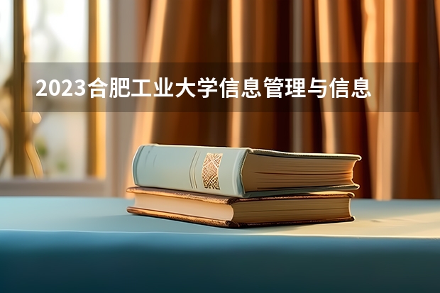 2023合肥工业大学信息管理与信息系统专业分数线是多少（专业历年分数线总汇）