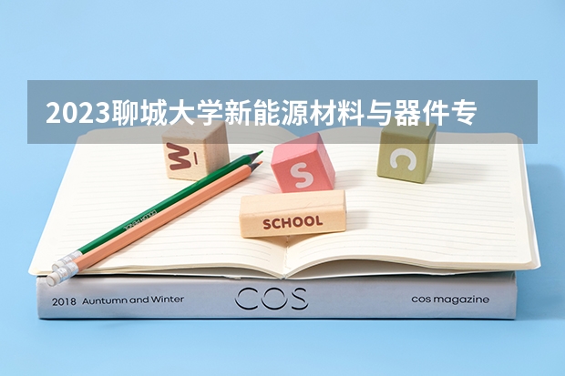 2023聊城大学新能源材料与器件专业分数线是多少（专业历年分数线总汇）