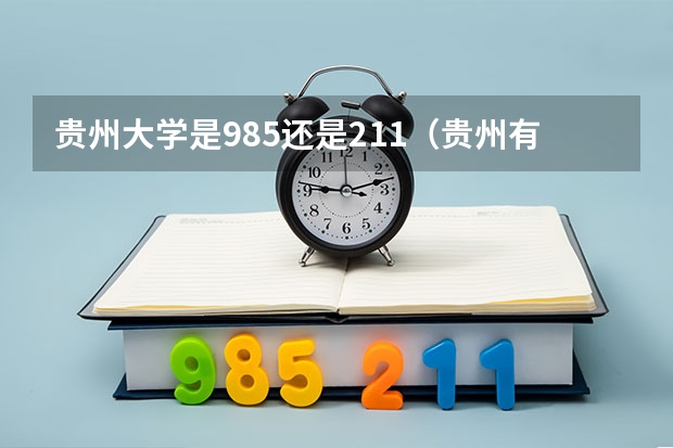 贵州大学是985还是211（贵州有几所211大学）