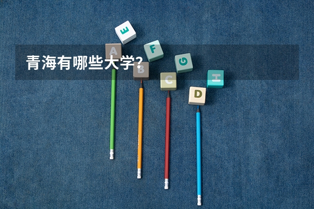 青海有哪些大学？