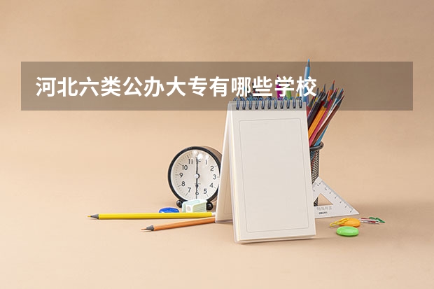 河北六类公办大专有哪些学校