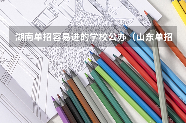 湖南单招容易进的学校公办（山东单招专科学校排名及分数线）