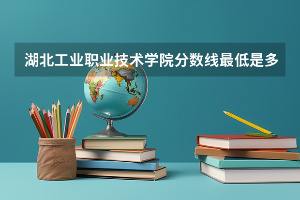 湖北工业职业技术学院分数线最低是多少