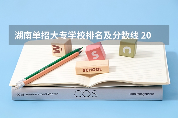 湖南单招大专学校排名及分数线 2023河北单招二类学校及分数线