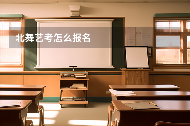 北舞艺考怎么报名