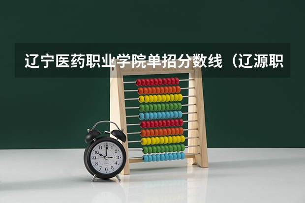 辽宁医药职业学院单招分数线（辽源职业技术学院单招分数线）