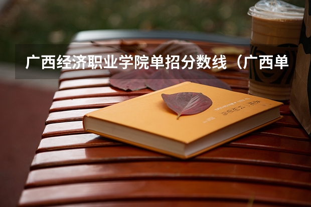 广西经济职业学院单招分数线（广西单招分数线）