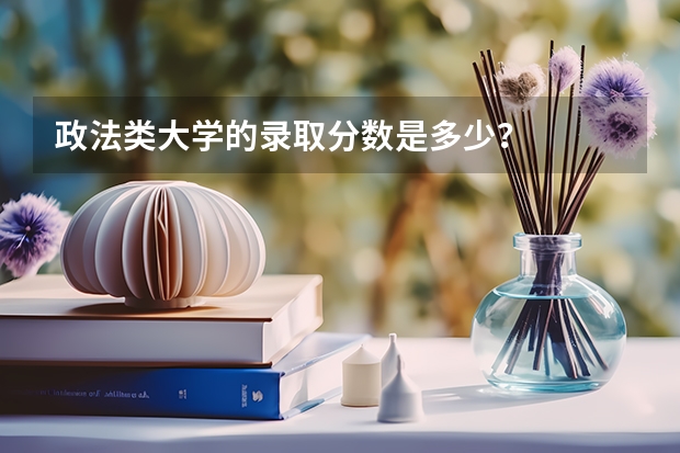 政法类大学的录取分数是多少？