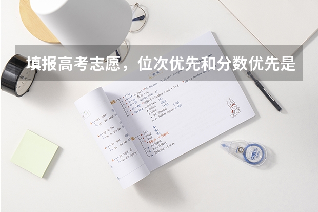填报高考志愿，位次优先和分数优先是否会冲突？同分不同位怎么判断？