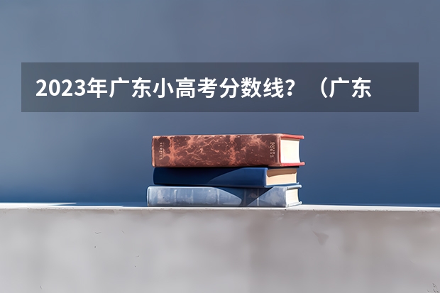 2023年广东小高考分数线？（广东省小高考专a分数线）