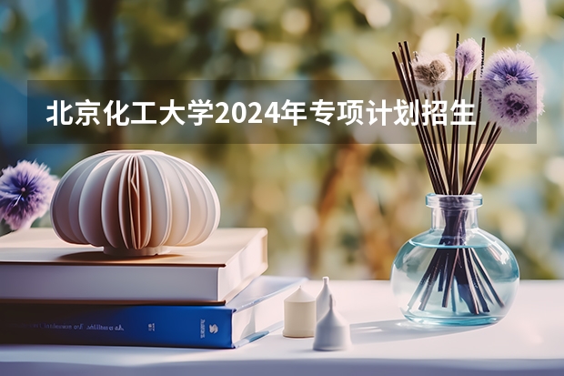 北京化工大学2024年专项计划招生条件 北京化工大学学校优势
