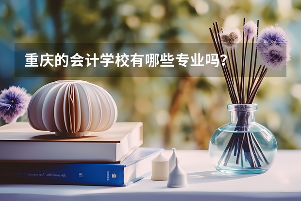 重庆的会计学校有哪些专业吗？