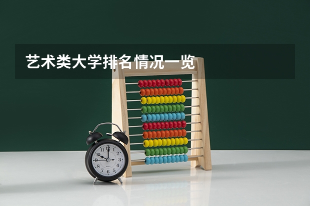 艺术类大学排名情况一览