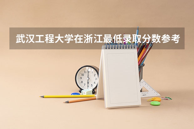 武汉工程大学在浙江最低录取分数参考