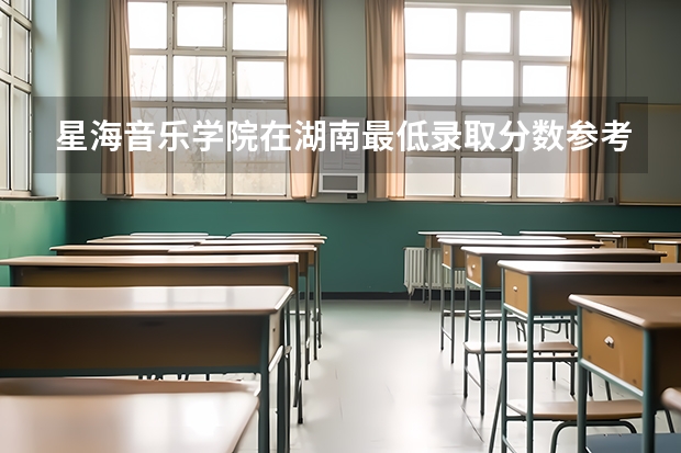 星海音乐学院在湖南最低录取分数参考