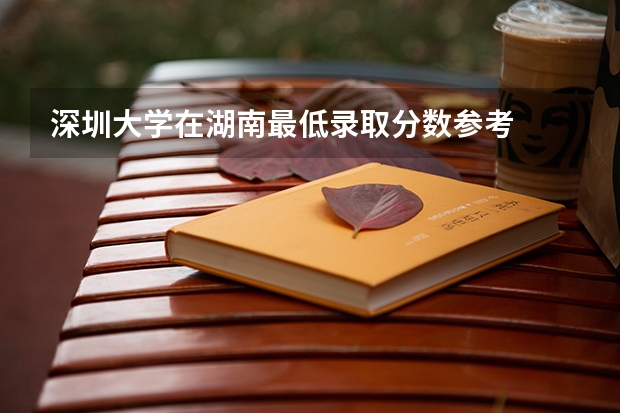 深圳大学在湖南最低录取分数参考