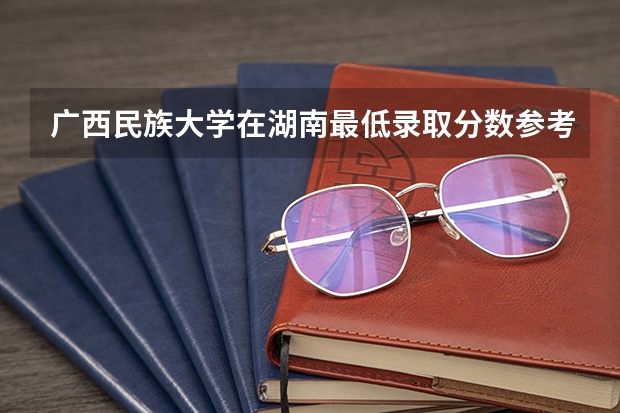 广西民族大学在湖南最低录取分数参考