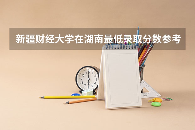 新疆财经大学在湖南最低录取分数参考