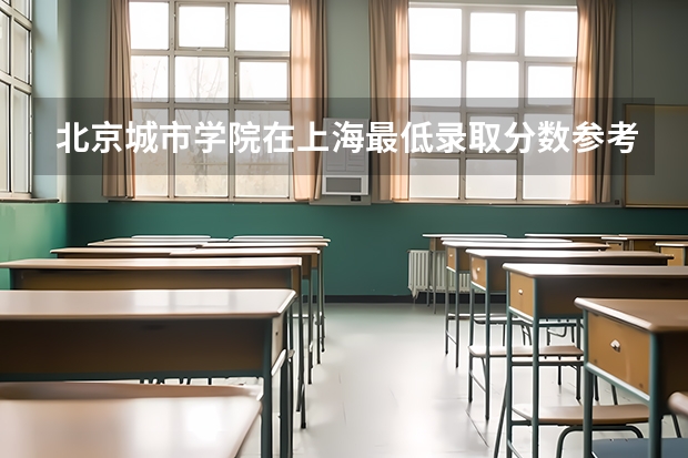 北京城市学院在上海最低录取分数参考